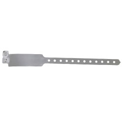 Wide Wristband Silver Wide Wristband Silver